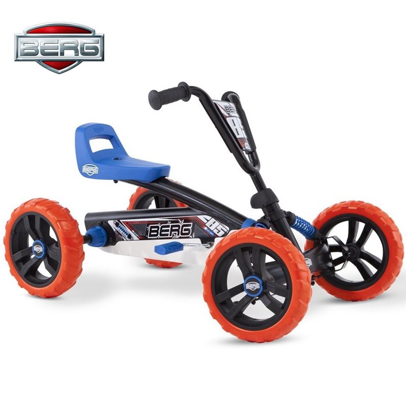 BERG Pedal gokartas Buzzy Nitro Tylūs ratai 2-5 metai iki 30 kg