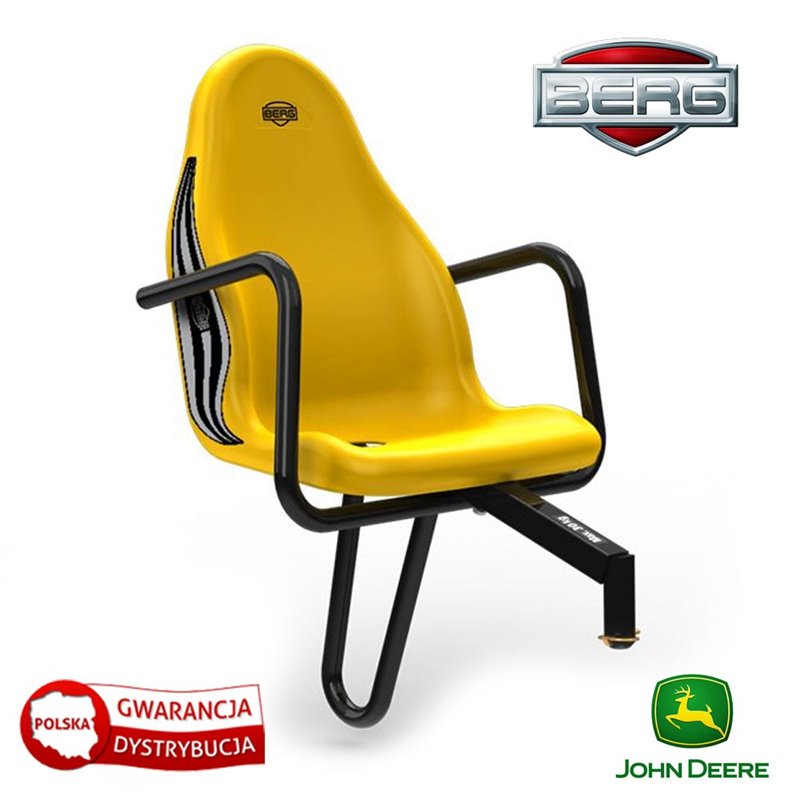 BERG Keleivinė kėdutė John Deere Yellow iki 30 kg