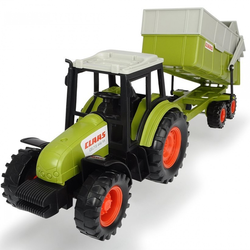 Dickie Farm CLAAS traktorius ir priekaba 36 cm