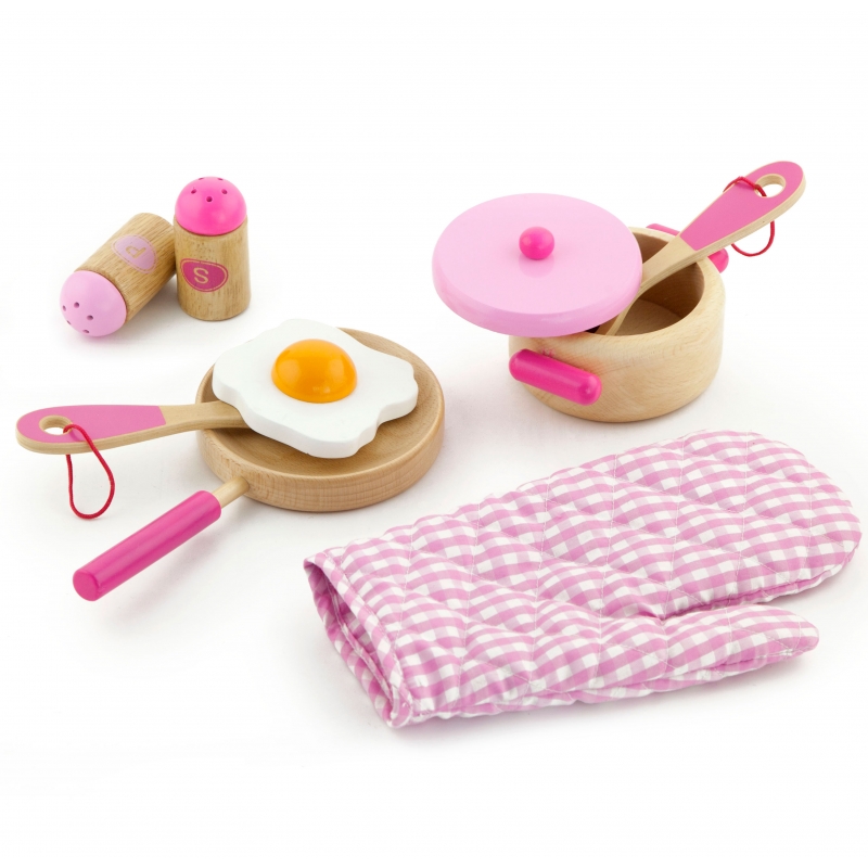Medinis virtuvės rinkinys Viga Toys