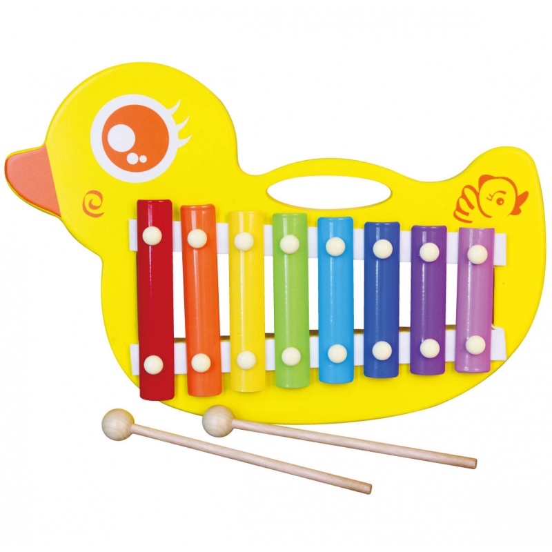 Viga Toys mediniai ančių cimbolai