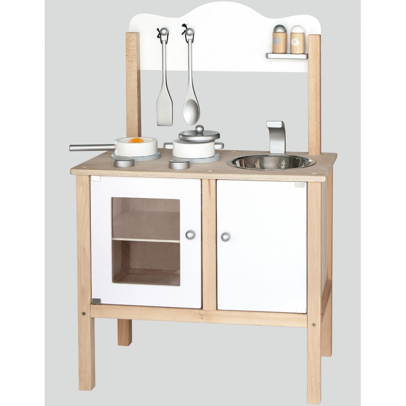 Viga Wooden Classic virtuvė su priedais