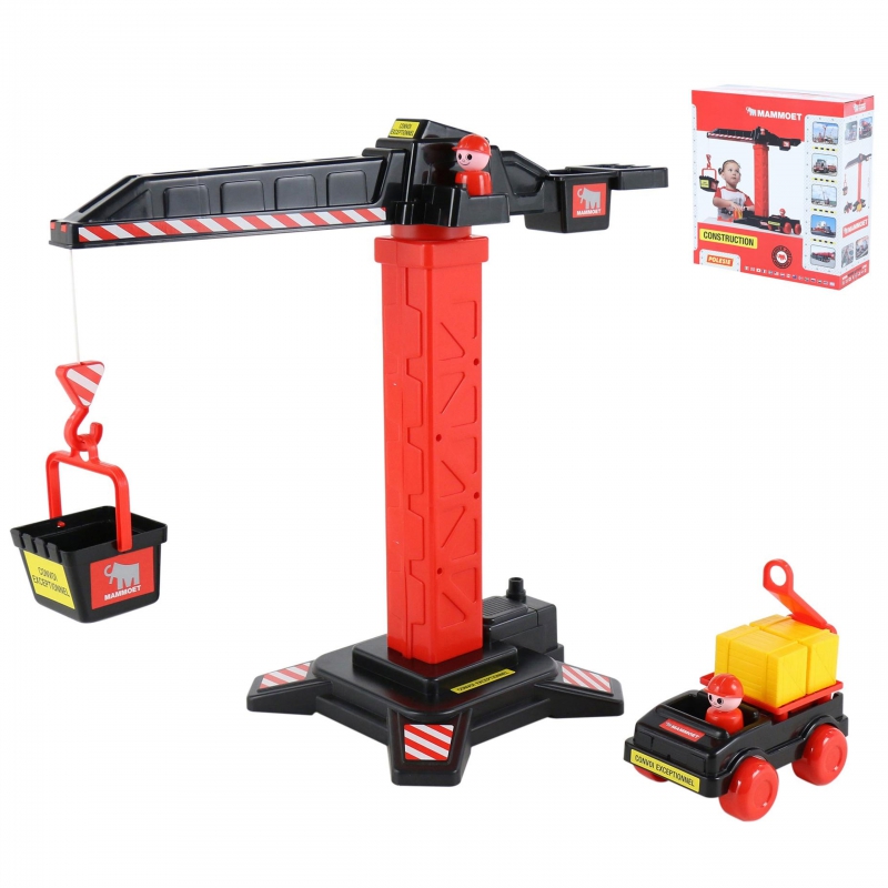 Mammoet Crane Crane + Car Truck 2 figūrėlės