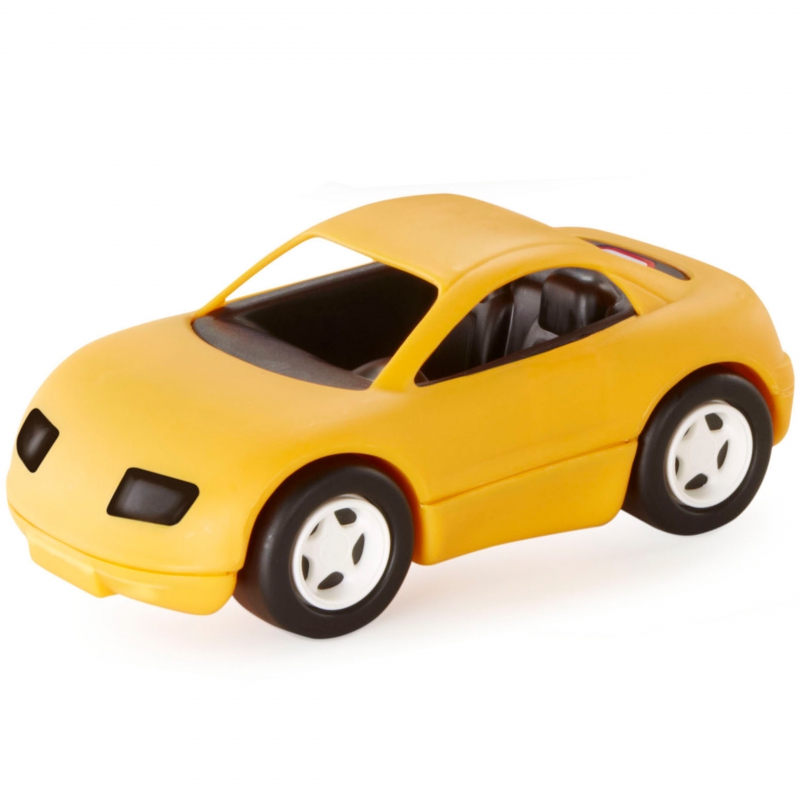 Yellow Little Tikes lenktyninis automobilis