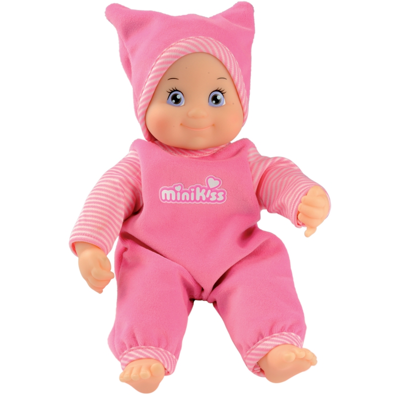 Smoby Minikiss Doll Kisses Pink mielas žaislas