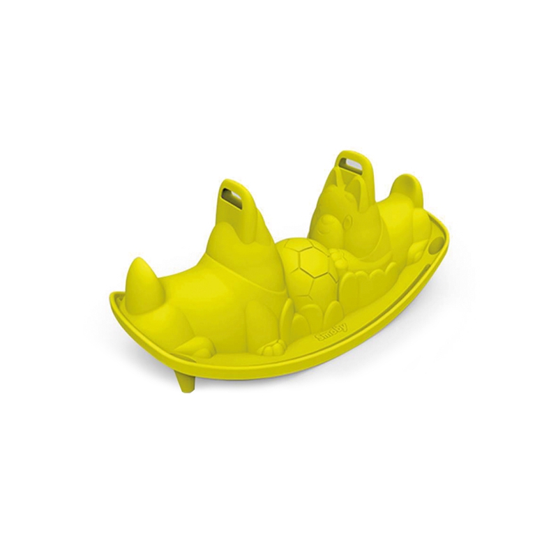 SMOBY Rocker Swing Dog Green Trivietis