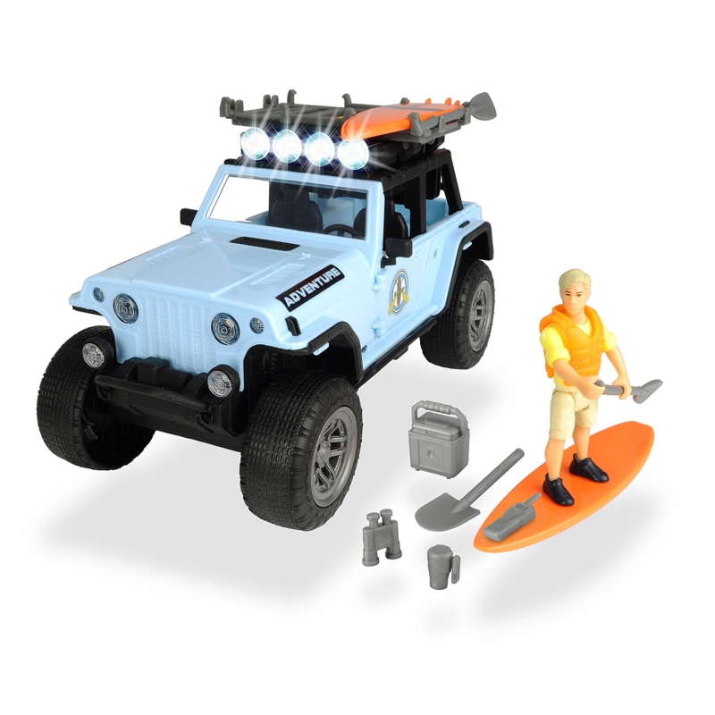 DICKIE Play Life Surfer Set Jeep Priedai