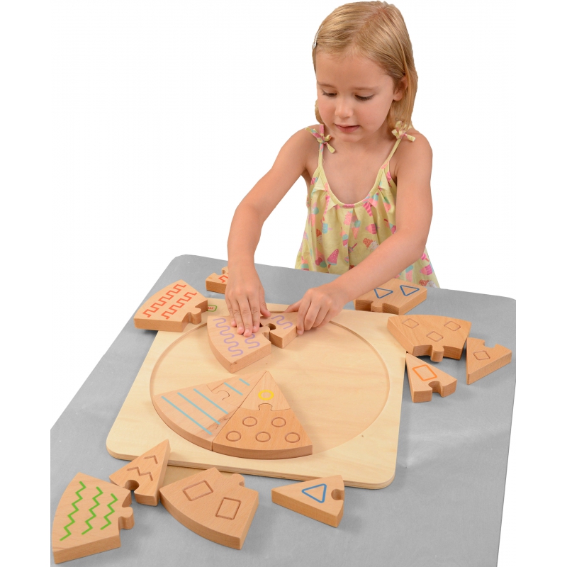 Rūšiavimas prisilietimu ir žvilgsniu – Masterkidz Pattern Sorter mokomoji taryba