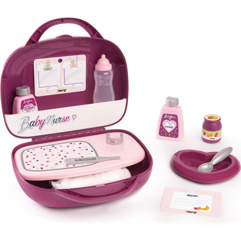 Smoby Baby Nurse lagaminas su priedais