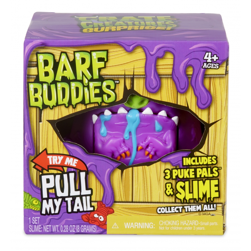 Crate Creatures Surprise – Barf Buddies – Skitter figūrėlė