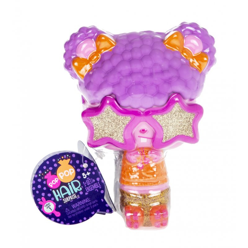 Pop Pop Hair Surprise – rinkinys su lėle ir augintiniu 3 viename – Boogie – 1 serija