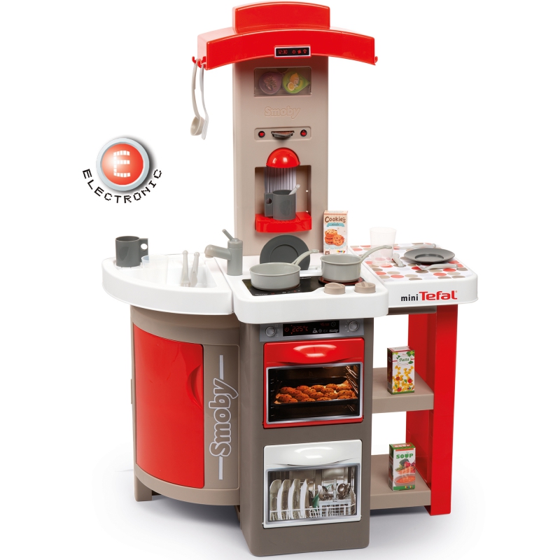 Smoby elektroninė sulankstoma virtuvė Tefal Opencook