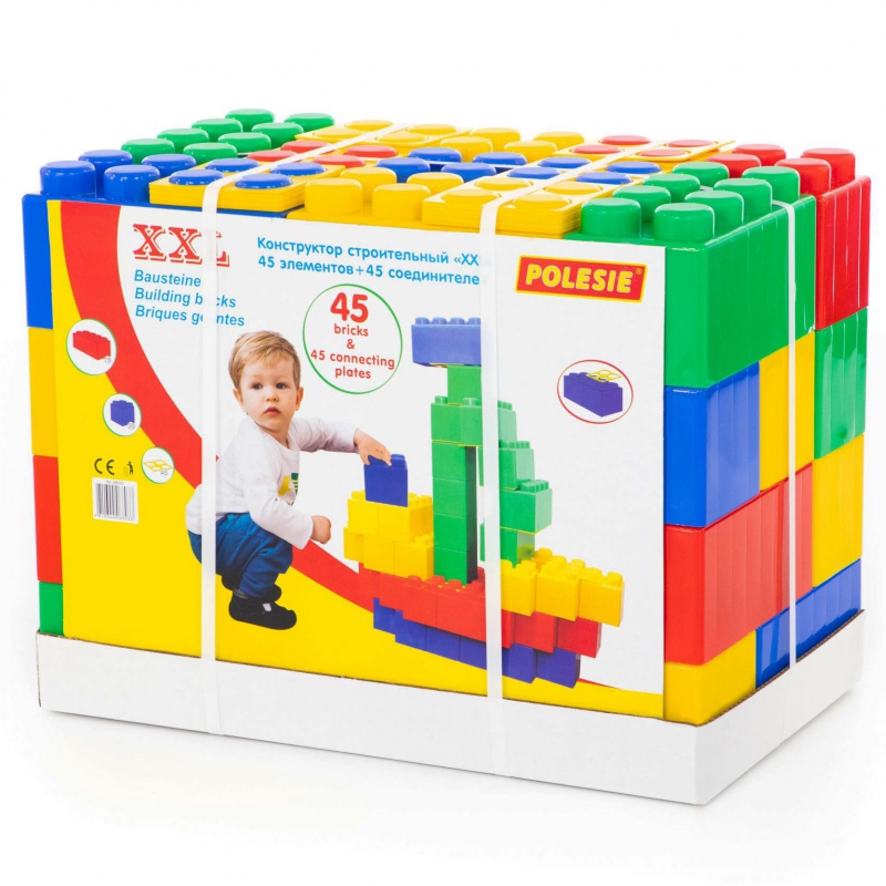 XXL plytos 45 elementai ir jungtys