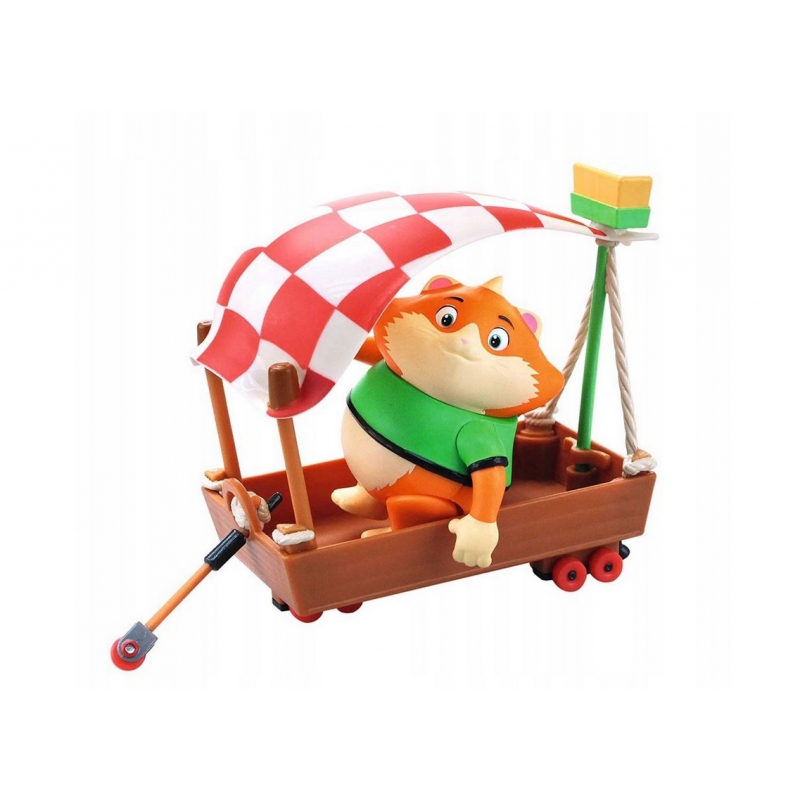 SMOBY 44 Cats mėsos kukulių figūrėlė su valtimi