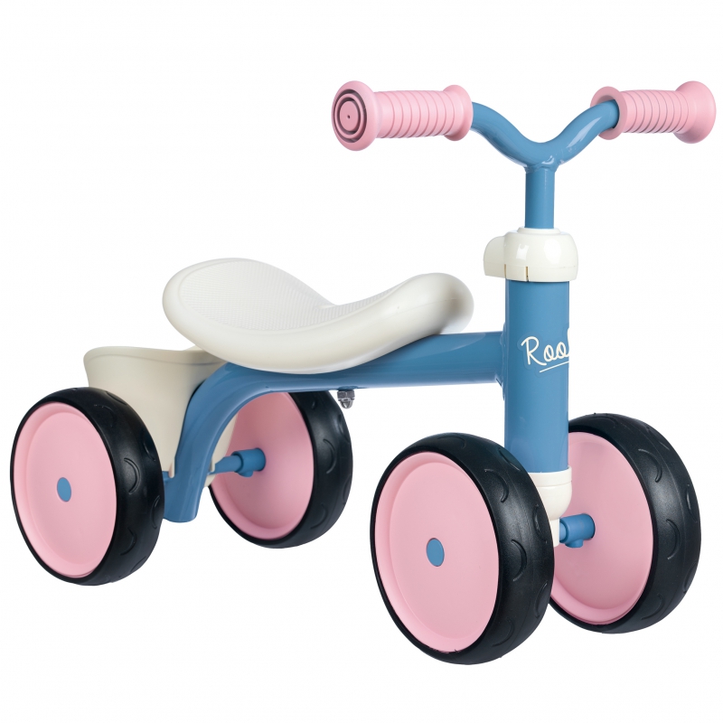 SMOBY Rookie Ride balansinis dviratis – ant rožinės spalvos
