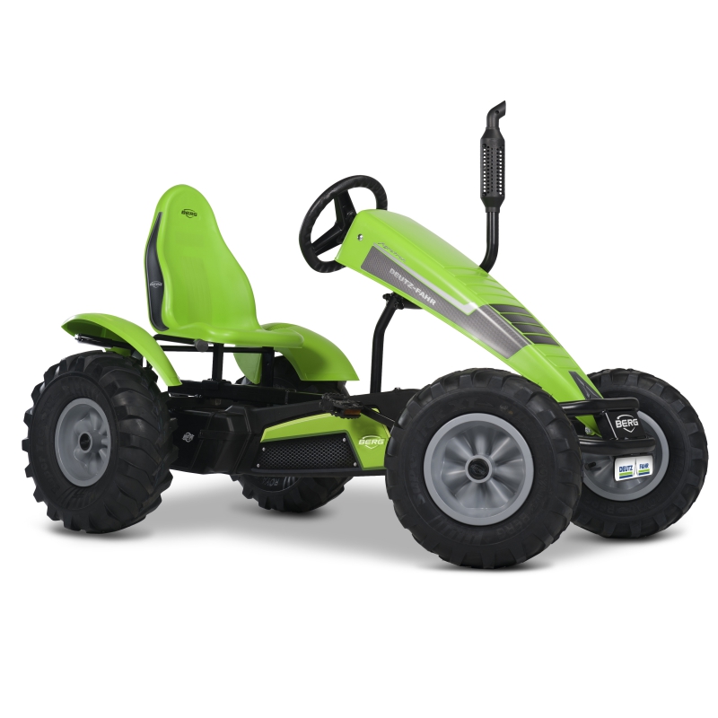 BERG visureigis gokartas su pedalais DEUTZ FAHR BFR Pripučiami ratai 5 metams