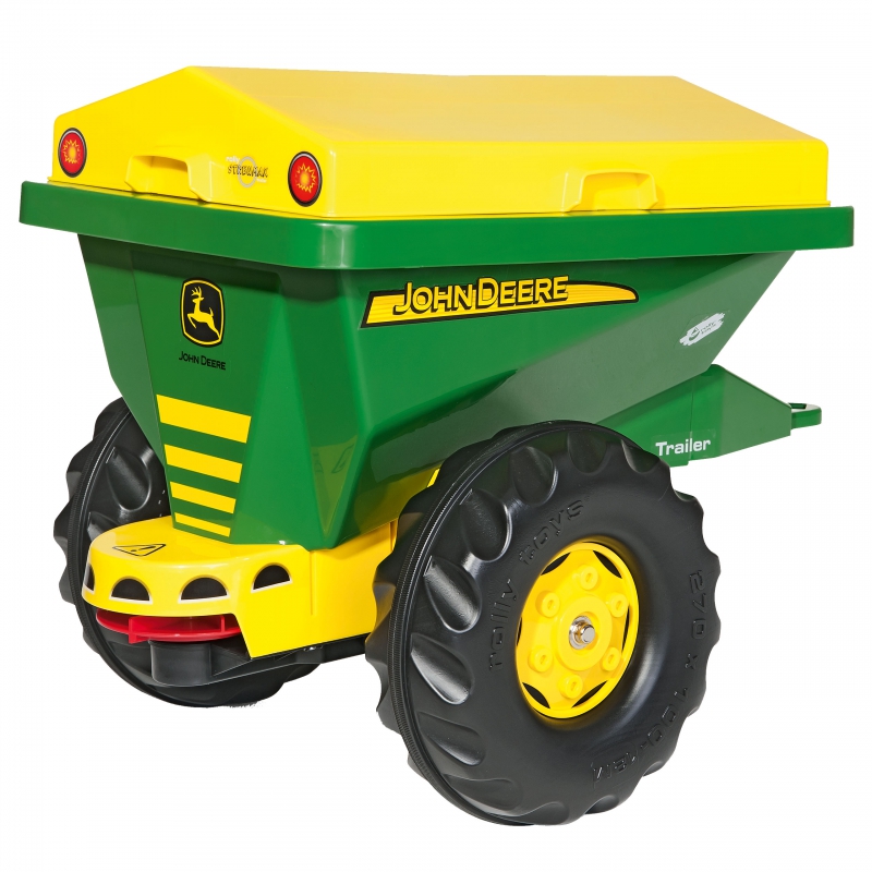 Rolly Toys priekaba/sėjamoji Smėlio barstytuvas 2 viename John Deere