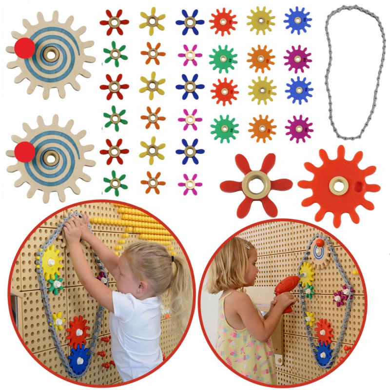 „Gears“ sukuria savo mechanizmą – „Masterkidz STEM“ mokslo ir kūrybos valdyba