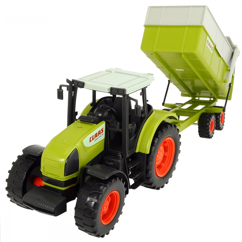 DICKIE CLAAS Ares traktorius su priekaba 57 cm