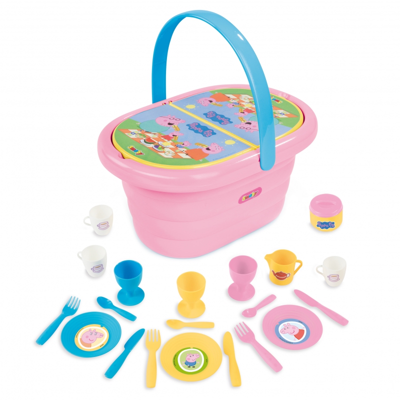 SMOBY Peppa Pig Pigniko krepšelis su priedais