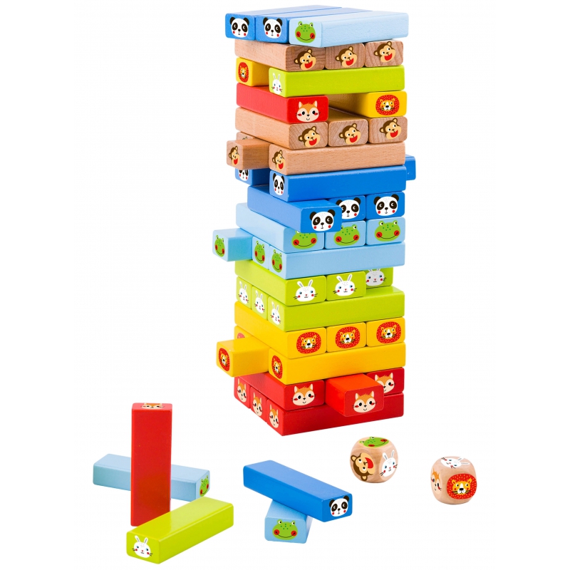 TOOKY TOY Arkadiniai žaidimai gyvūnai 82 vnt.