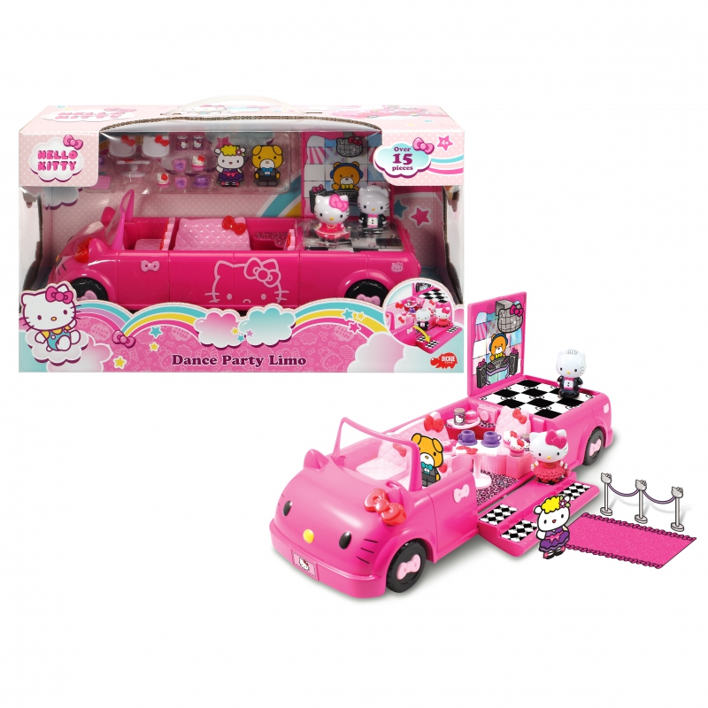 DICKIE Hello Kitty šokių limuzinų kabrioletas
