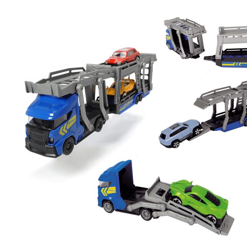 DICKIE CITY Vilkikas su 3 automobiliais Blue