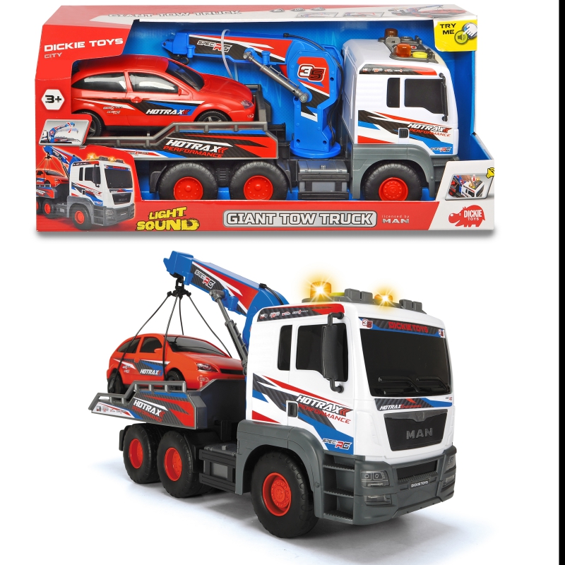 Dickie Toys City MAN vilkiko šviesos garsas