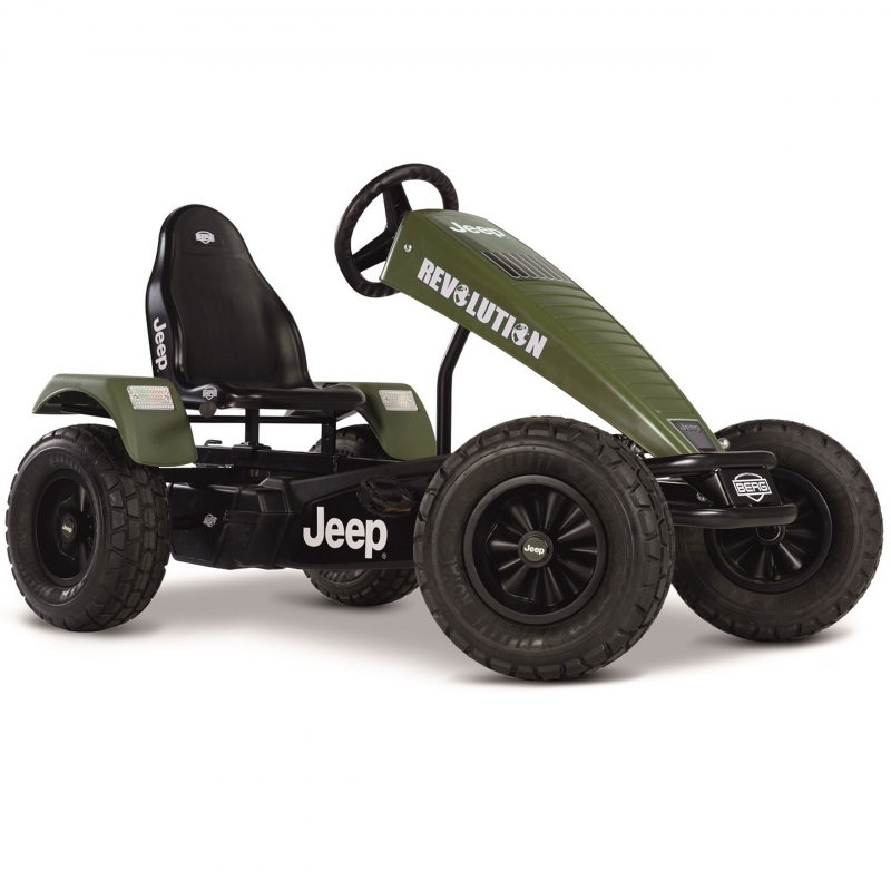 BERG Jeep Revolution visureigio pedalinis gokartas iki 100 kg