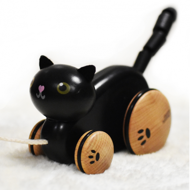 CLASSIC WORLD Wooden Pulling Kitty