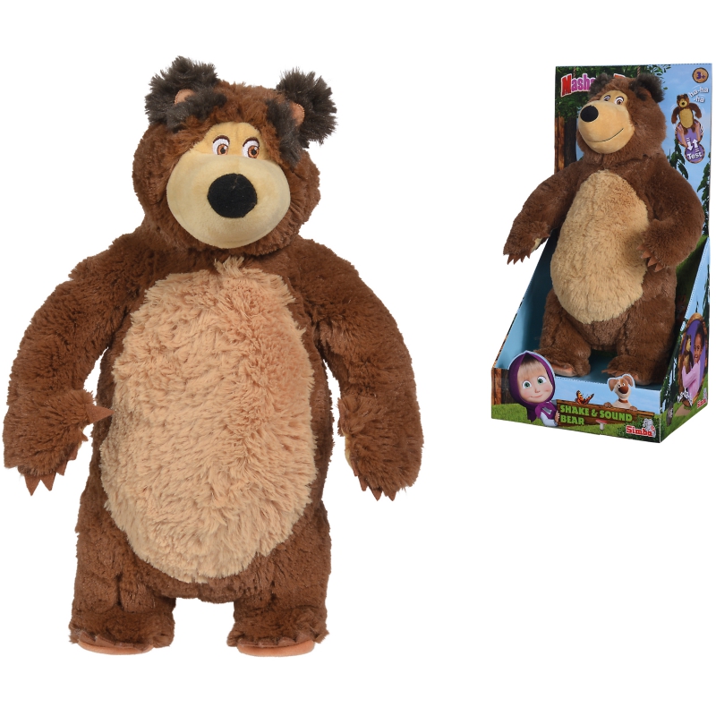 SIMBA Laughing Misha Interactive Bear 43 cm