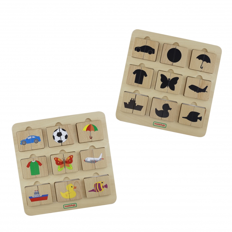 MASTERKIDZ formos derinimo dėlionė Montessori