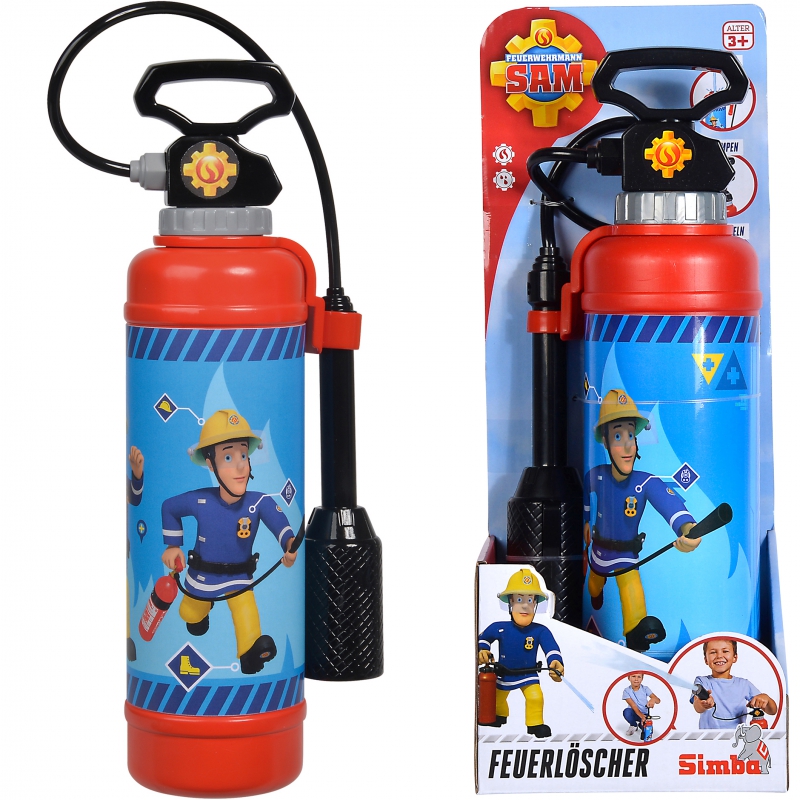 Simba Fireman Sam gesintuvas su stūmokliu diapazonas apie 6 m