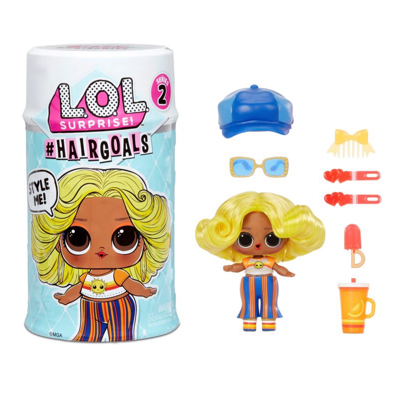 L.O.L. STAIGMENAS – LOL lėlė su Hairgoals 2 Makeover plaukais