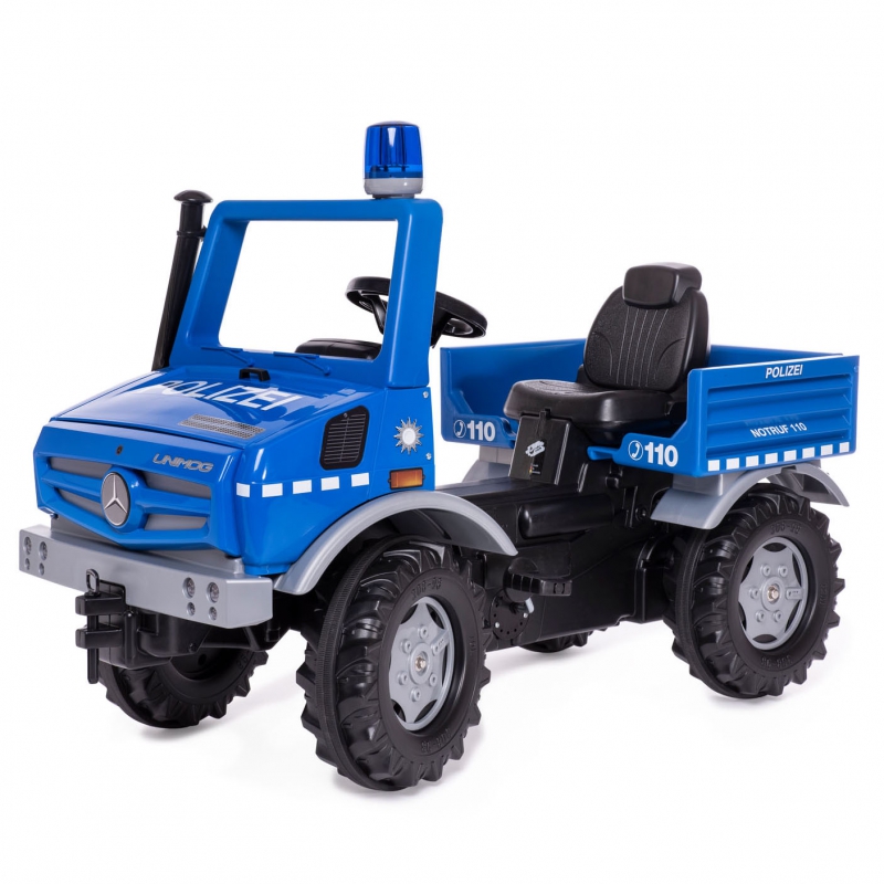 Rolly Toys Rolly Unimog Mercedes-Benz Police - Truck Pedal automobilis