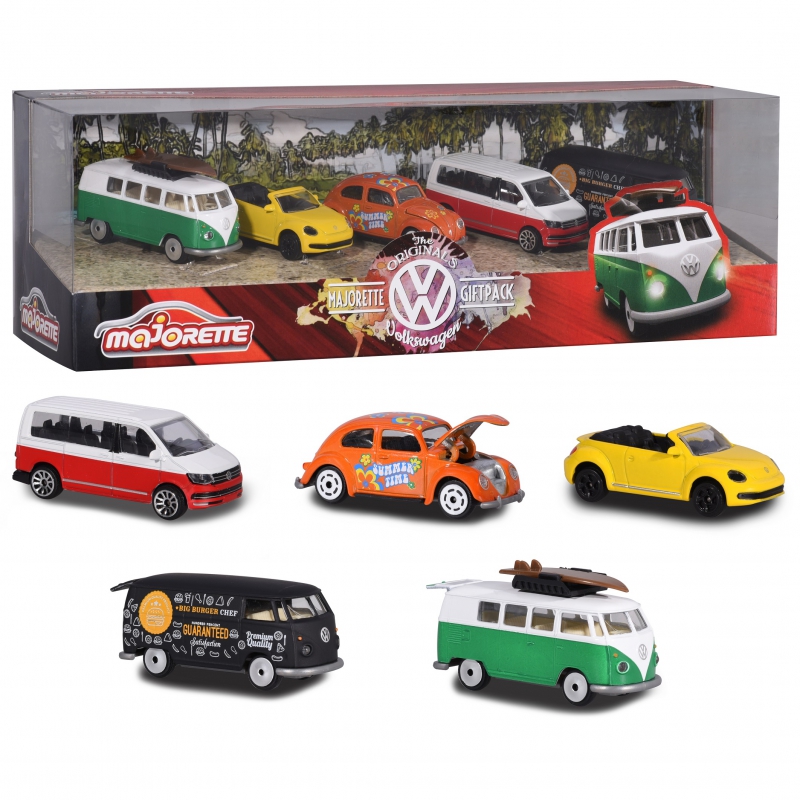 MAJORETTE Volkswagen Car Set 5 vnt
