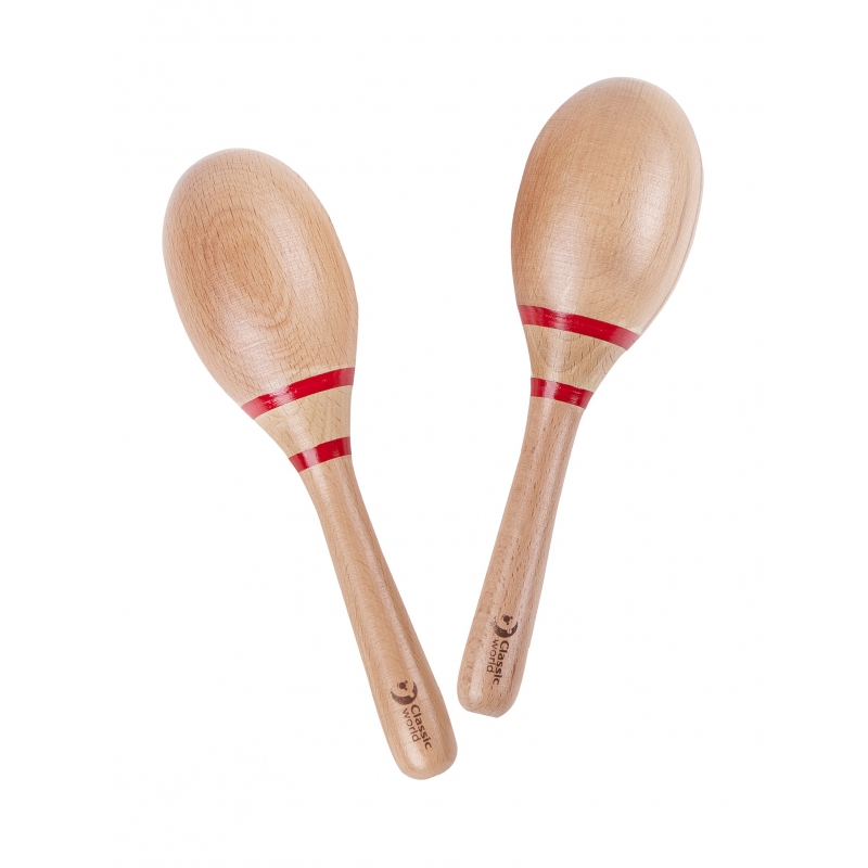 CLASSIC WORLD EDU Maracas muzikos instrumentas vaikams