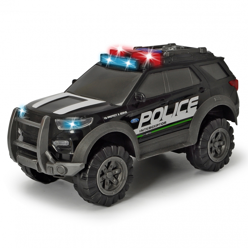 DICKIE veiksmo serijos policijos „Ford Police Interceptor“ visureigis policijos automobilis