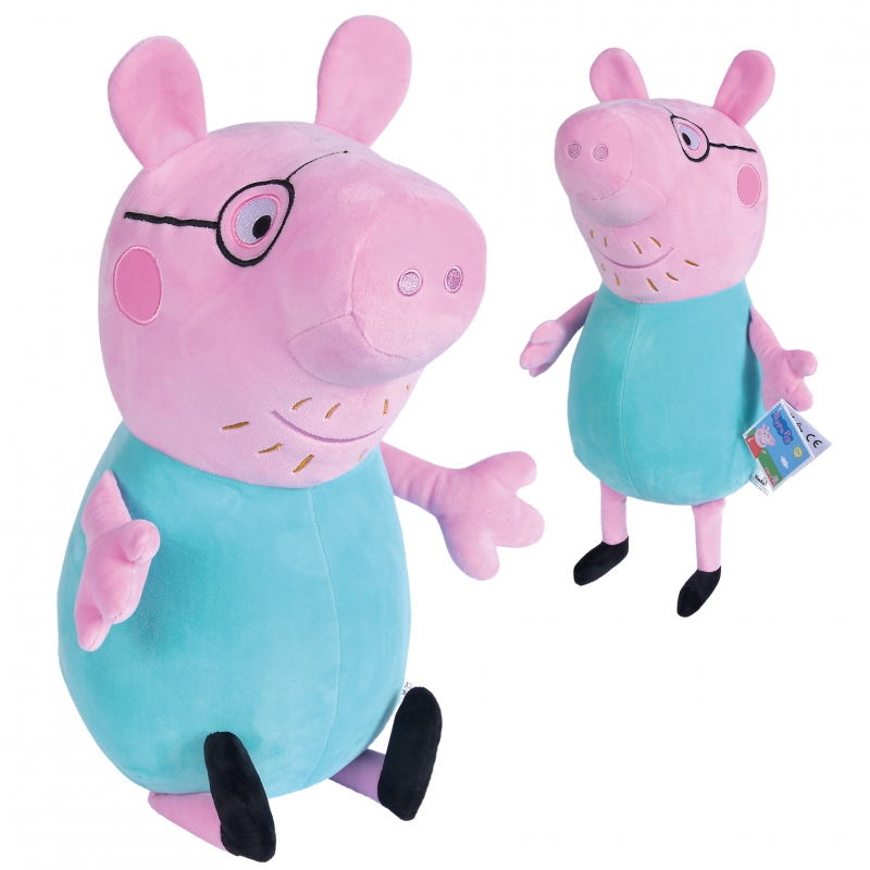 SIMBA Peppa Pig Daddy Pig talismanas 37cm