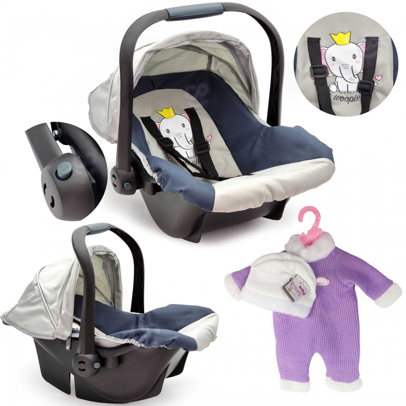 WOOPIE ROYAL Nešioklė lėlėms 33-48 cm
