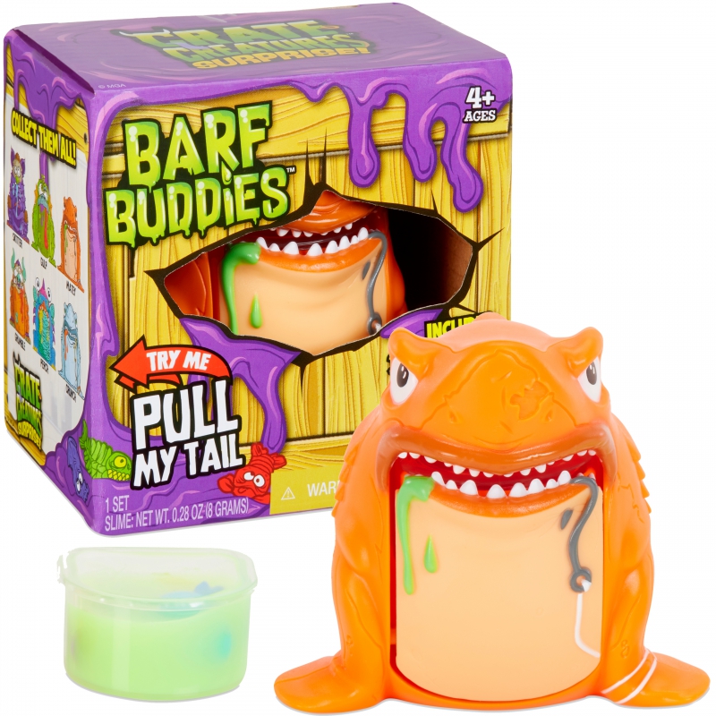 Crate Creatures Surprise – Barf Buddies – Matey figūrėlė
