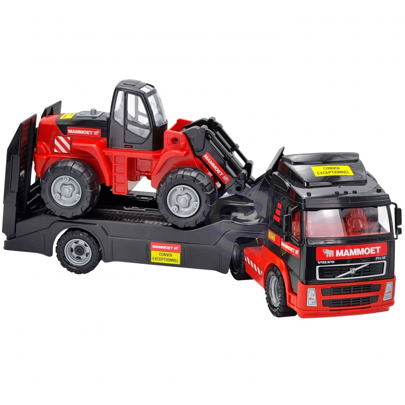 Volvo Mammoet sunkvežimis, vilkikas + 95cm buldozeris