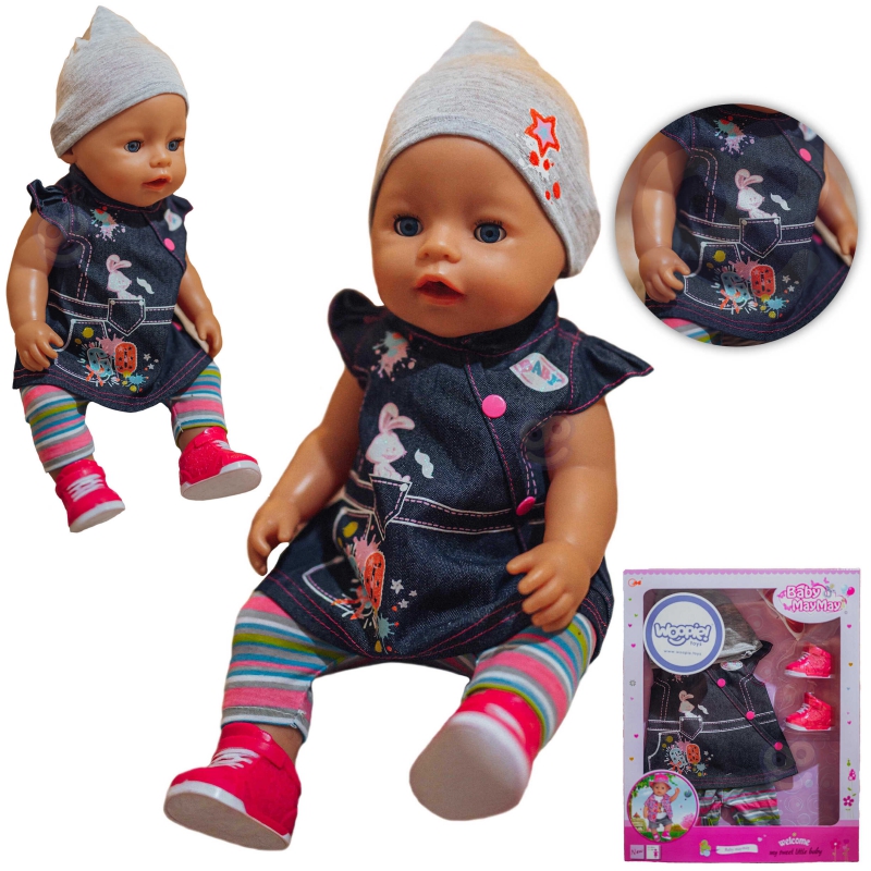 WOOPIE Star Drabužiai Bunny Doll 43-46 cm