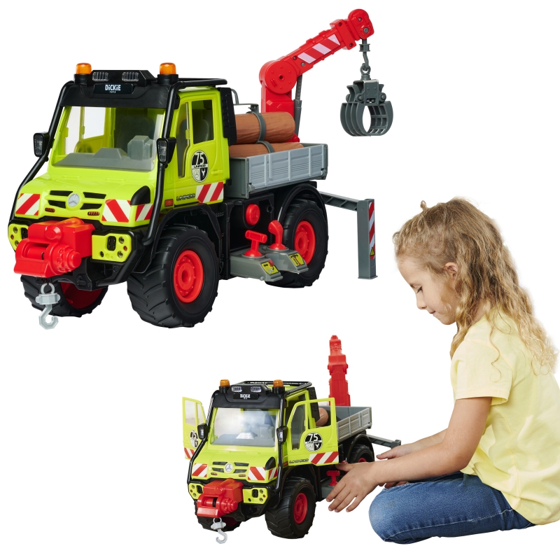 DICKIE transporto priemonė Mercedes Unimog U530 automobilinis kranas