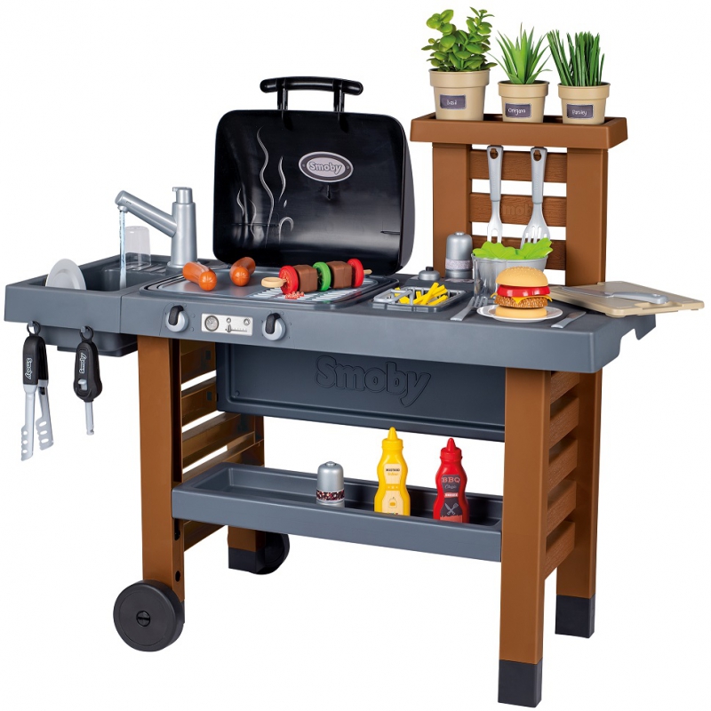 SMOBY Garden Kitchen Grill 43 priedai