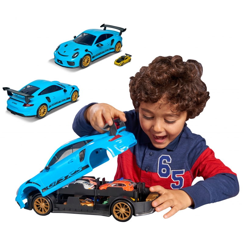 MAJORETTE Porsche 911 GT3 RS Car Transporter Car