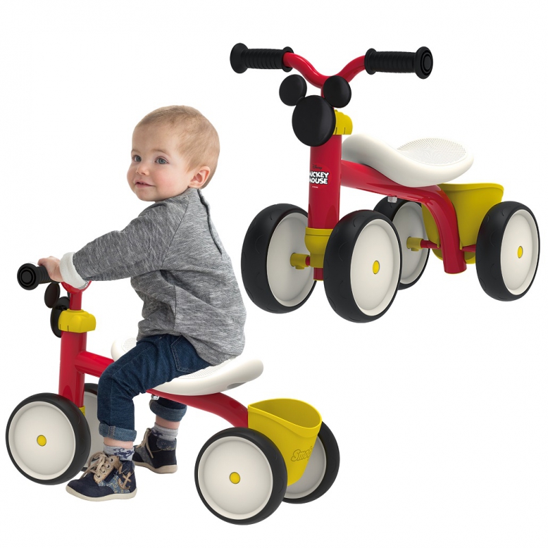 SMOBY Rookie Ride balansinis dviratis Mickey Mouse