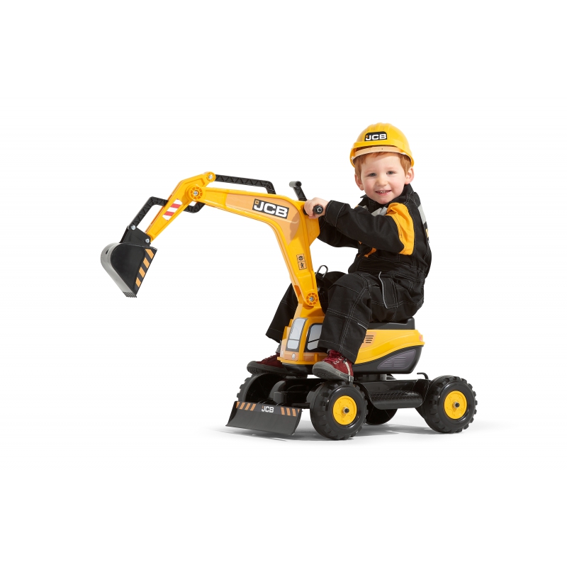 FALK JCB ekskavatorius ekskavatorius, besisukantis geltonas kilnojamas kaušas nuo 3 metų.