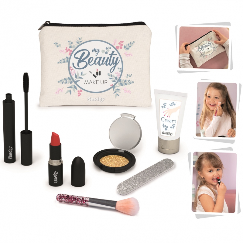 SMOBY My Beauty Make Up kosmetikos krepšys 7 priedai