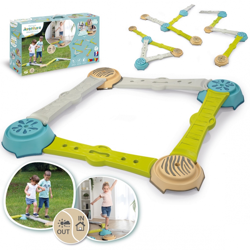 SMOBY Sensorinis Balance Beam Balanso kelio treniruotės sodui ir kambariui